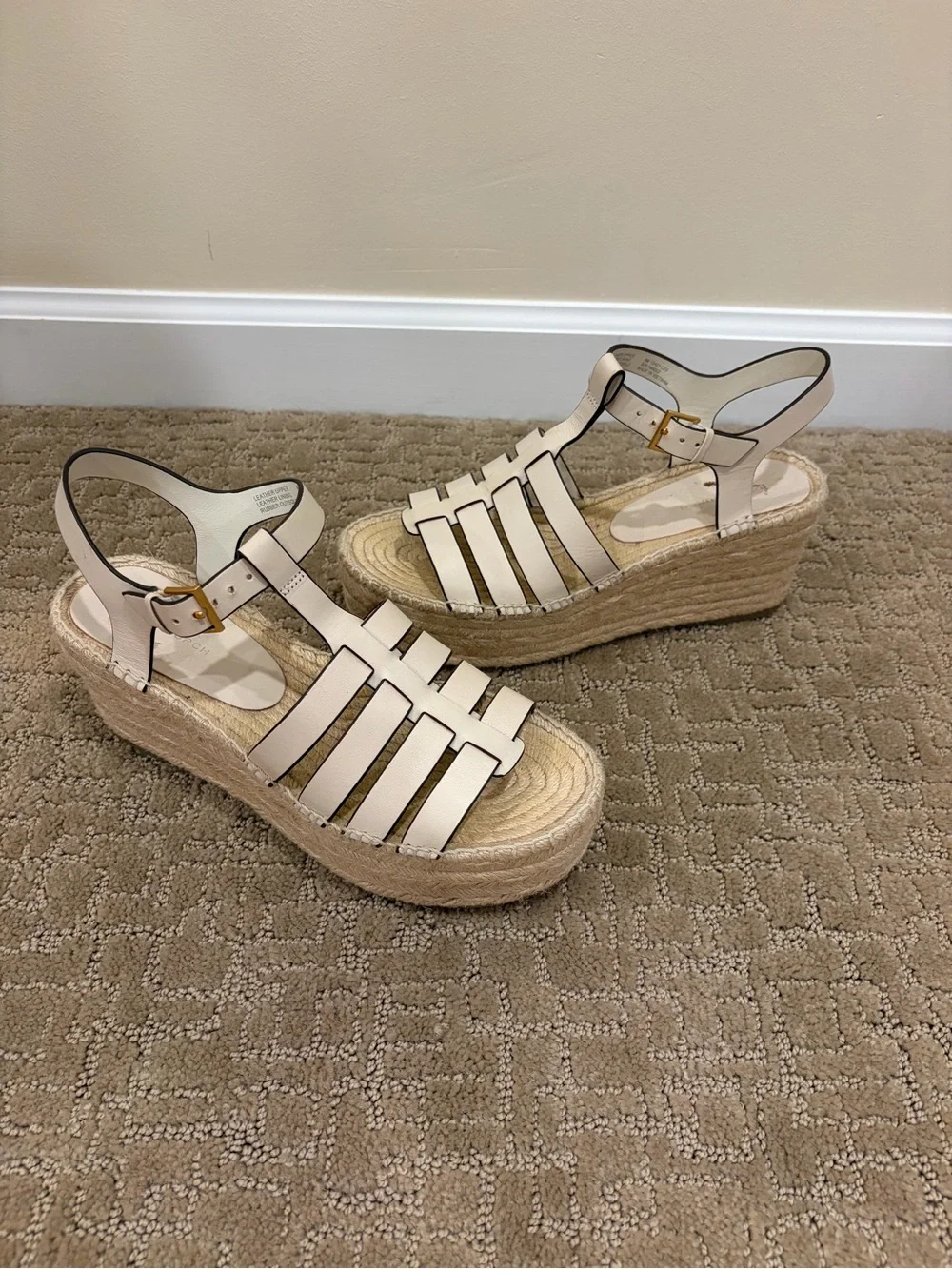 Tory Burch Espadrille Sandals Size 8